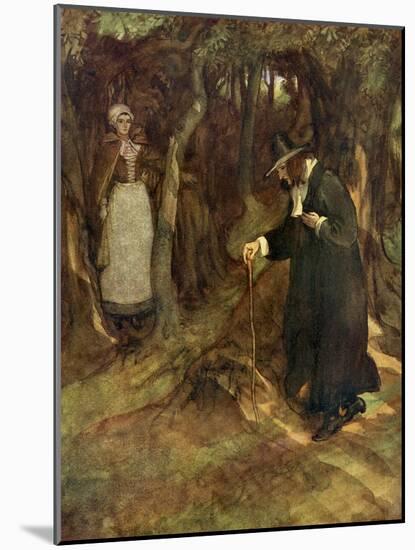 The Scarlet Letter, a Romance by Nathaniel Hawthorme-Hugh Thomson-Mounted Giclee Print