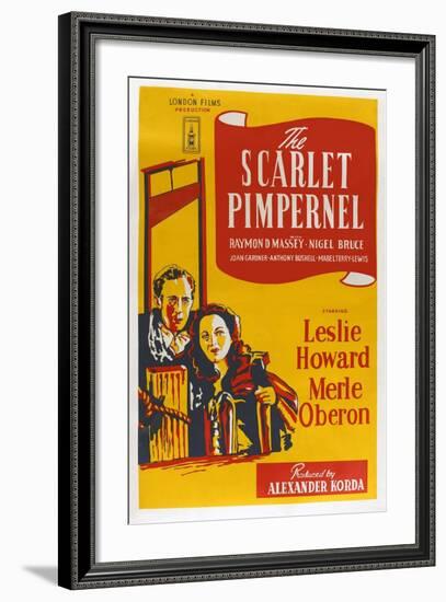 The Scarlet Pimpernel, 1934-null-Framed Giclee Print