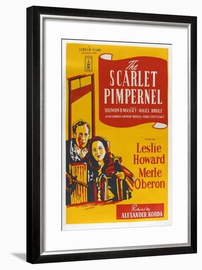 The Scarlet Pimpernel, 1934-null-Framed Giclee Print