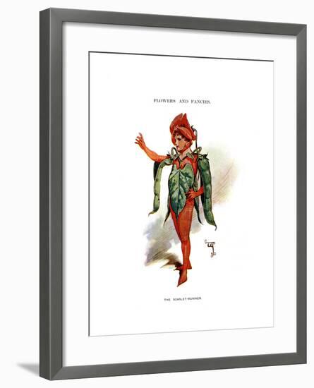 The Scarlet Runner, 1899-C Wilhelm-Framed Giclee Print