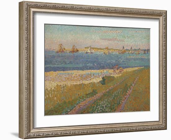 The Schelde Near Veere, 1907-Jan Toorop-Framed Giclee Print