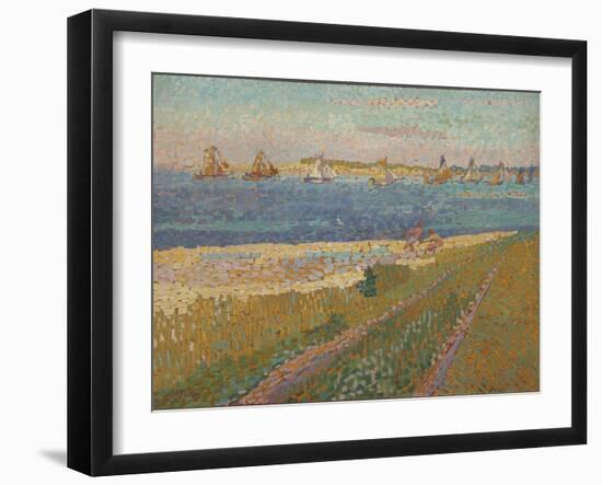 The Schelde Near Veere, 1907-Jan Toorop-Framed Giclee Print