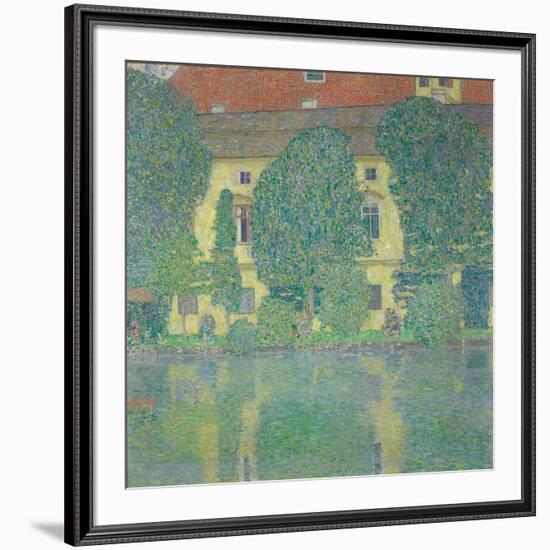 The Schlosskammer on the Attersee III, 1910-Gustav Klimt-Framed Giclee Print