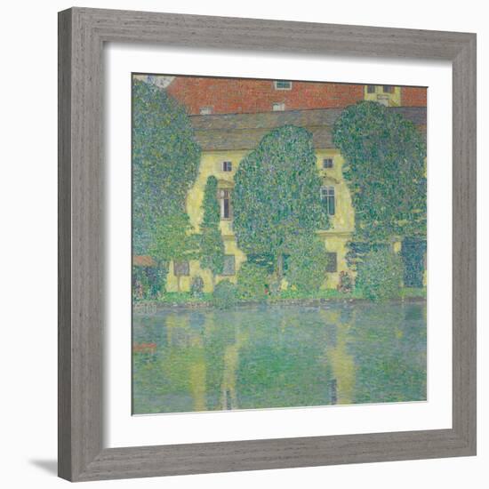 The Schlosskammer on the Attersee III, 1910-Gustav Klimt-Framed Giclee Print