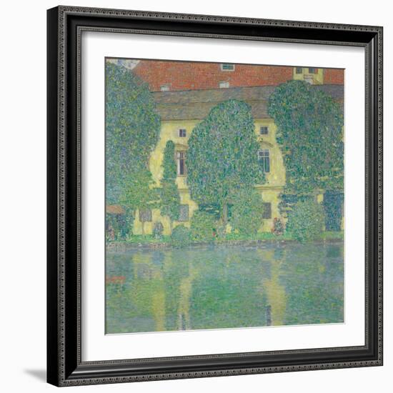 The Schlosskammer on the Attersee III, 1910-Gustav Klimt-Framed Giclee Print