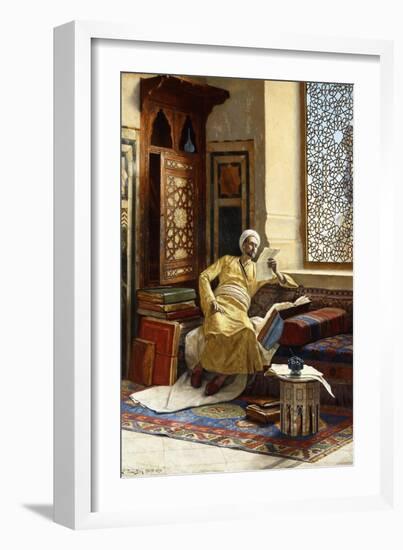 The Scholar-Ludwig Deutsch-Framed Giclee Print