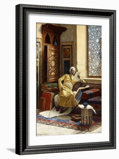 The Scholar-Ludwig Deutsch-Framed Giclee Print