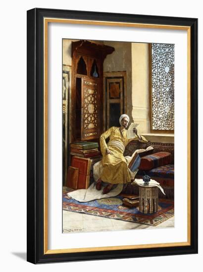 The Scholar-Ludwig Deutsch-Framed Giclee Print