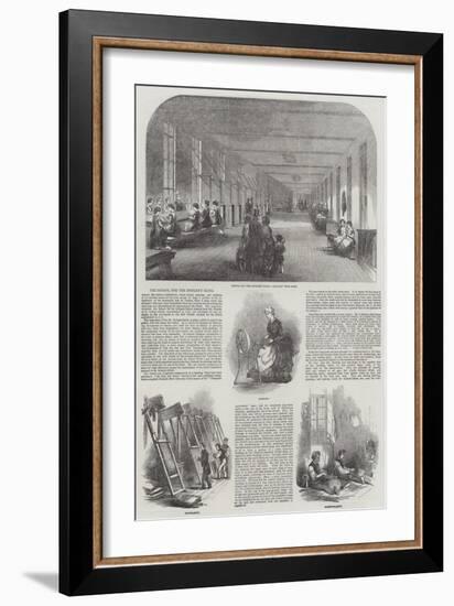 The School for the Indigent Blind-null-Framed Giclee Print