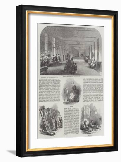 The School for the Indigent Blind-null-Framed Giclee Print