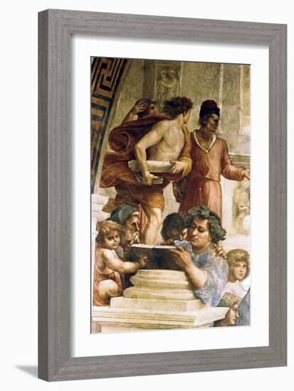 The School of Athens, 1509-Raphael-Framed Giclee Print