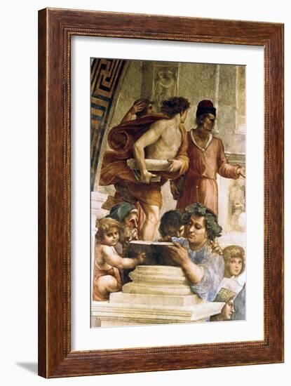 The School of Athens, 1509-Raphael-Framed Giclee Print