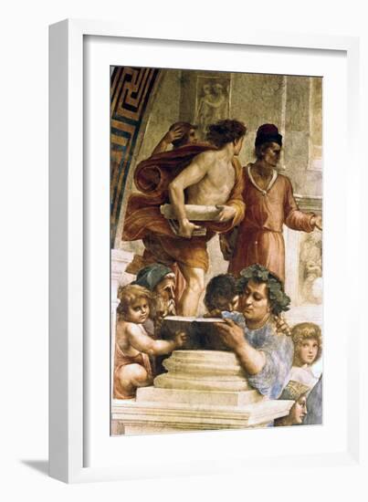 The School of Athens, 1509-Raphael-Framed Giclee Print