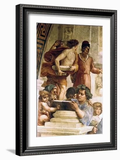 The School of Athens, 1509-Raphael-Framed Giclee Print