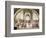 The School of Athens, c.1511 (detail)-Raphael-Framed Art Print