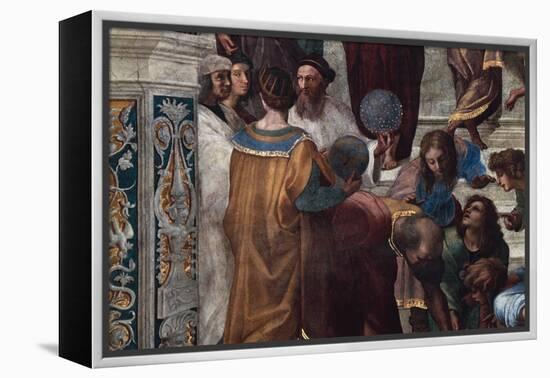 The School of Athens, Detail-Raphael-Framed Premier Image Canvas