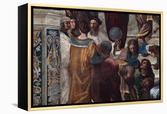 The School of Athens, Detail-Raphael-Framed Premier Image Canvas