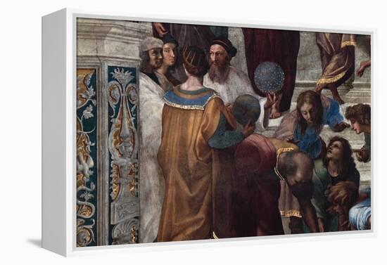 The School of Athens, Detail-Raphael-Framed Premier Image Canvas