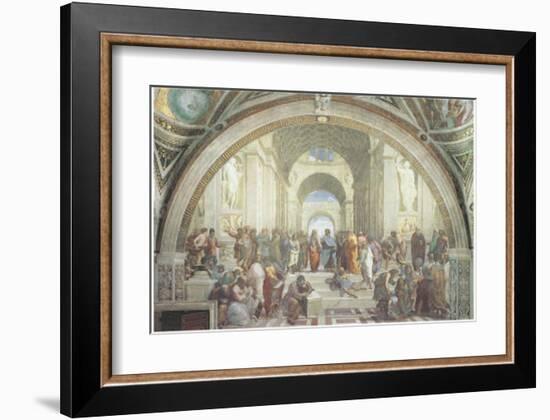 The School of Athens-Raphael-Framed Art Print