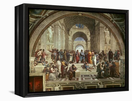 The School of Athens-Raphael-Framed Premier Image Canvas