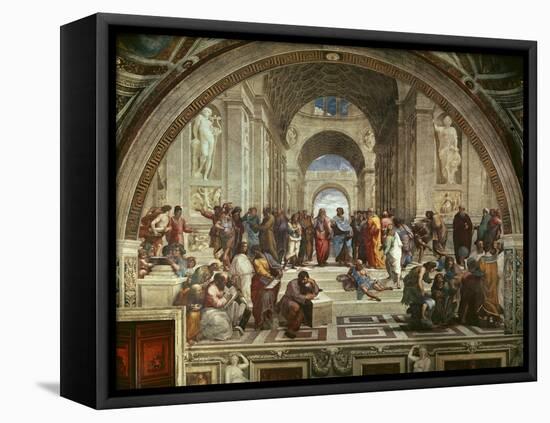 The School of Athens-Raphael-Framed Premier Image Canvas