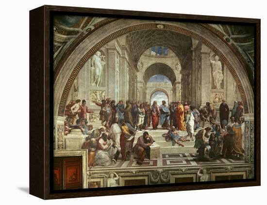 The School of Athens-Raphael-Framed Premier Image Canvas