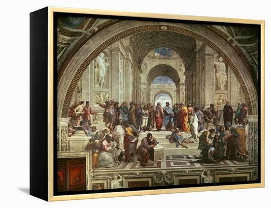 The School of Athens-Raphael-Framed Premier Image Canvas