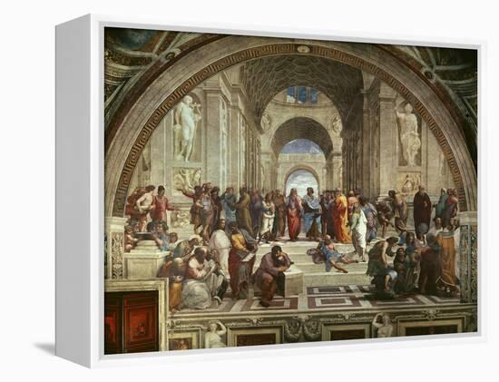 The School of Athens-Raphael-Framed Premier Image Canvas