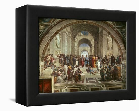 The School of Athens-Raphael-Framed Premier Image Canvas