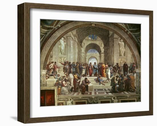 The School of Athens-Raphael-Framed Giclee Print