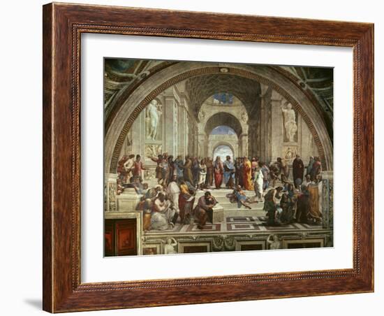 The School of Athens-Raphael-Framed Giclee Print