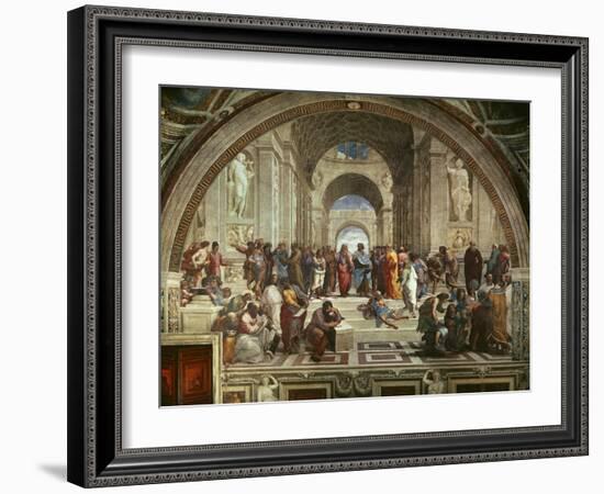 The School of Athens-Raphael-Framed Giclee Print