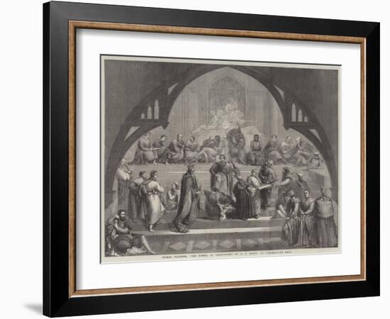 The School of Legislation-George Frederick Watts-Framed Giclee Print