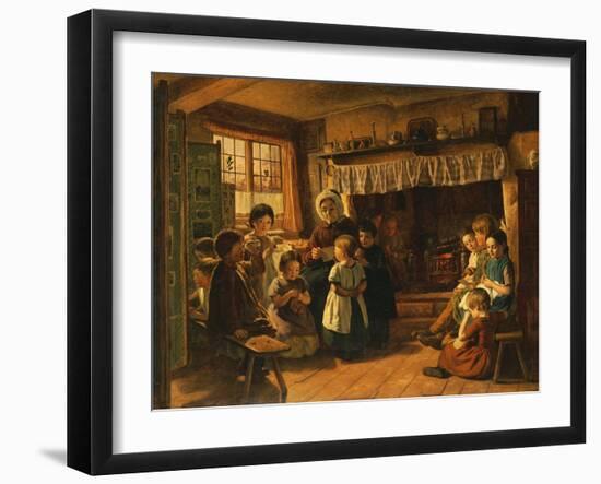 The School Room, 1853-Alfred Rankley-Framed Giclee Print
