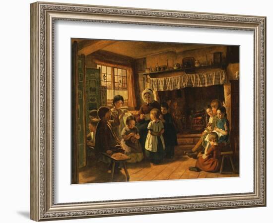 The School Room, 1853-Alfred Rankley-Framed Giclee Print