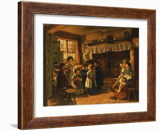 The School Room, 1853-Alfred Rankley-Framed Giclee Print