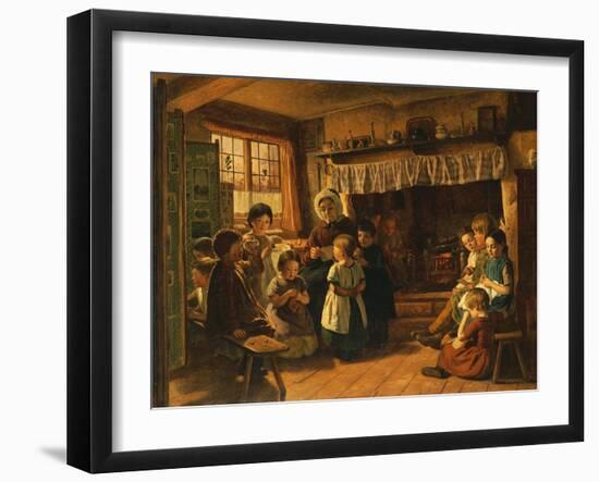 The School Room, 1853-Alfred Rankley-Framed Giclee Print