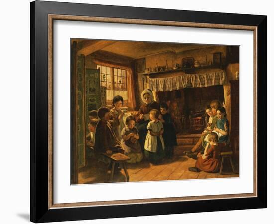 The School Room, 1853-Alfred Rankley-Framed Giclee Print