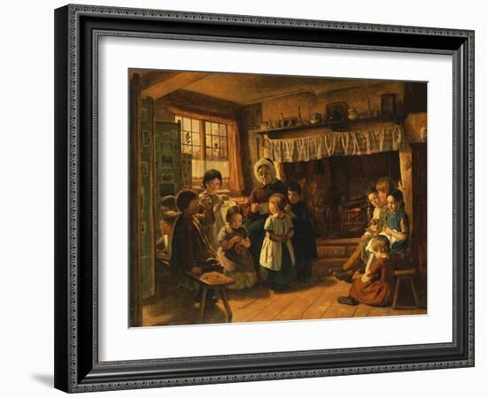 The School Room, 1853-Alfred Rankley-Framed Giclee Print