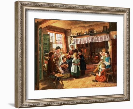 The School Room-Alfred Rankley-Framed Giclee Print