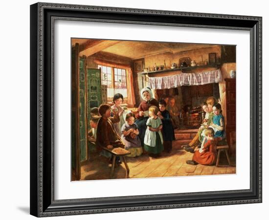 The School Room-Alfred Rankley-Framed Giclee Print