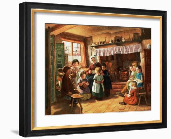 The School Room-Alfred Rankley-Framed Giclee Print