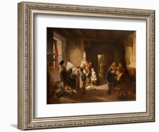 The School Room-Thomas Webster-Framed Giclee Print