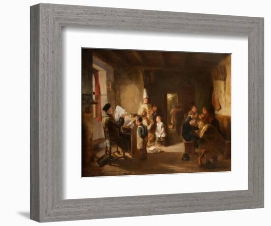 The School Room-Thomas Webster-Framed Giclee Print