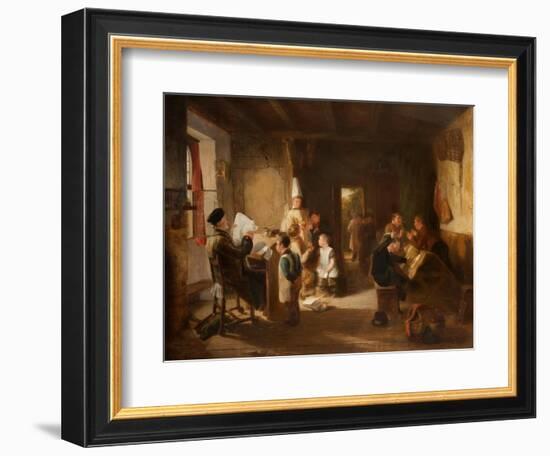 The School Room-Thomas Webster-Framed Giclee Print