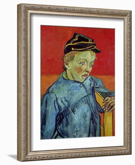 The Schoolboy, c.1889-90-Vincent van Gogh-Framed Giclee Print