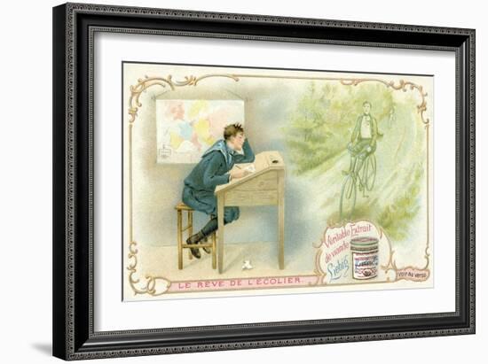 The Schoolboy's Dream-null-Framed Giclee Print