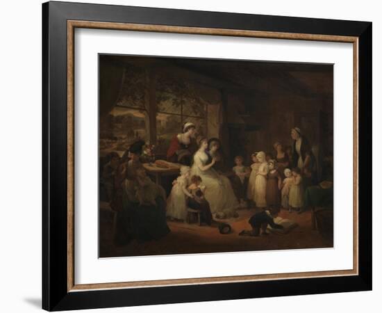 The Schoolmistress-Maria Spilsbury-Framed Giclee Print