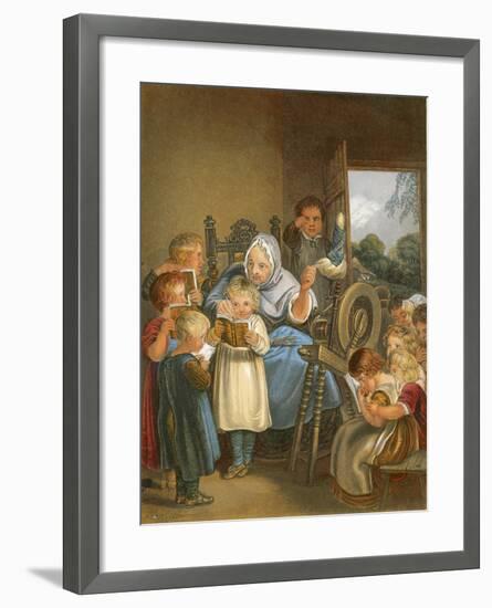 The Schoolmistress-Thomas Stothard-Framed Giclee Print