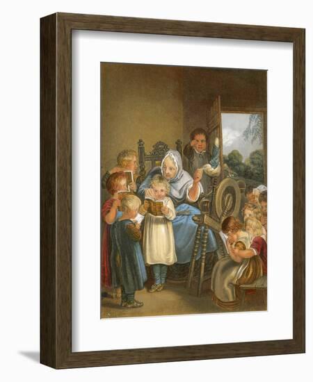 The Schoolmistress-Thomas Stothard-Framed Giclee Print